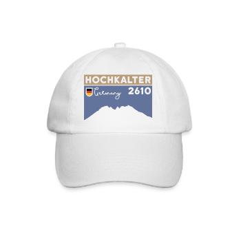 High Cold Crossing Normal Mountain Hike - Baseball Cap - white/white - Front