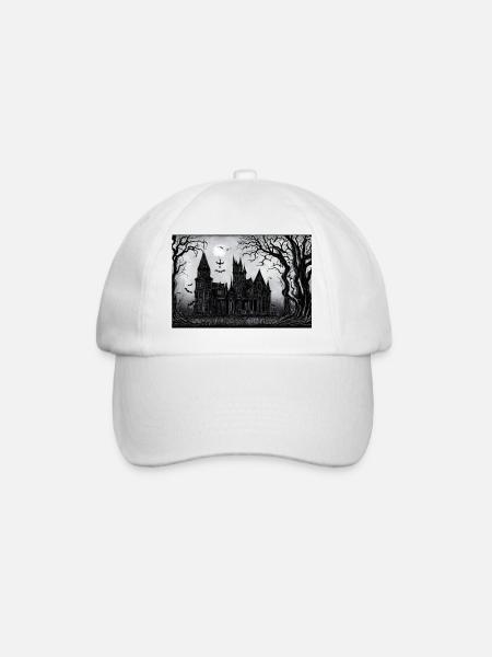 Halloween - Baseball Cap - white/white