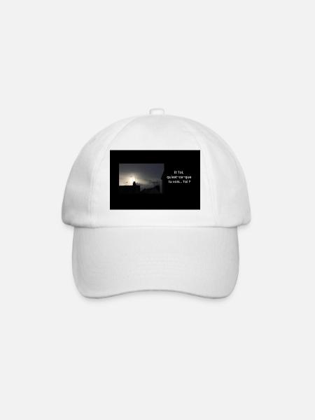 Streetwear ETQQTVT - Casquette classique - blanc/blanc
