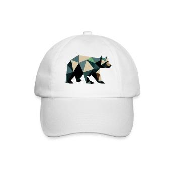 Ours, Polygone, Angulaire, Randonnée, Arbres, Animaux, Nature Sauvage, Nature - Casquette classique - blanc/blanc - Devant