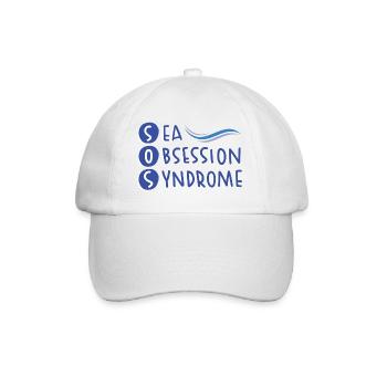 Humour Bien-être Mer - Casquette classique - blanc/blanc - Devant