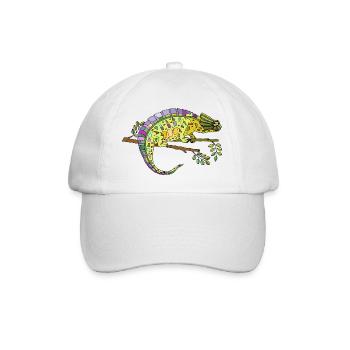 Caméléon - Casquette classique - blanc/blanc - Devant