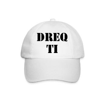 Albanian - Baseball Cap - white/white - Front