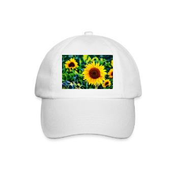 Tournesols - Casquette classique - blanc/blanc - Devant