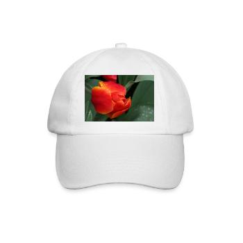 Fraîcheur piquante des tulipes - Casquette classique - blanc/blanc - Devant