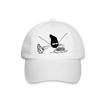 Beth l'araignée - le bonnet - Casquette classique - blanc/blanc - Devant