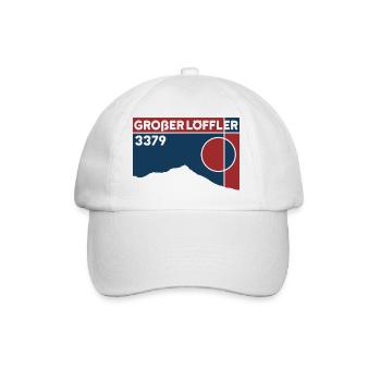 Großer Löffler North Ridge High Altitude Tour Ski Touring Souvenirs - Baseball Cap - white/white - Front