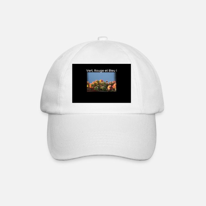 Streetwear VRB - Baseballkappe - Weiß/Weiß