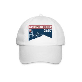 Großvenediger Tour Ski Tour Mountain Hike Normal Route - Baseball Cap - white/white - Front
