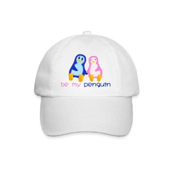 Sois mon pingouin - Casquette classique - blanc/blanc - Devant
