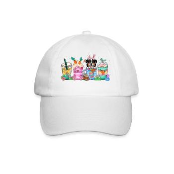 Chien café de Pâques australiansheperd 4500x5400Borde - Casquette classique - blanc/blanc - Devant