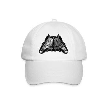 Restez fort : la force de la calligraphie dans le style de tatouage - Casquette classique - blanc/blanc - Devant