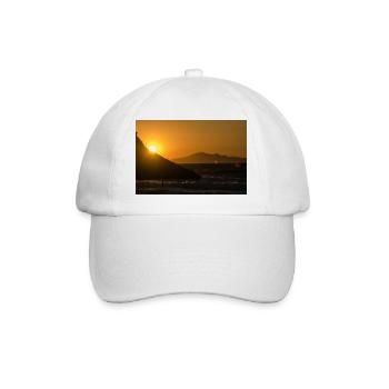 Sunset - Baseballkappe - Weiß/Weiß - Vorne