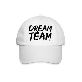 Dream Team - Baseball Cap - white/white - Front