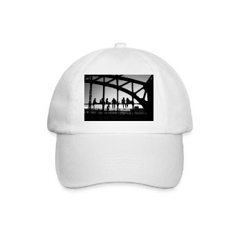 Evening - Baseball Cap - white/white - Front