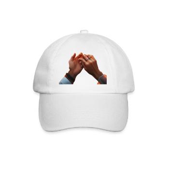 Hand to hand - Baseball Cap - white/white - Front