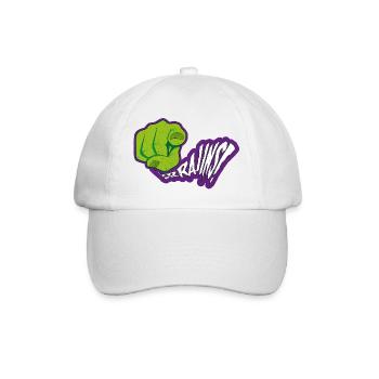 I am Zombie! I want Brains! - Baseball Cap - white/white - Front