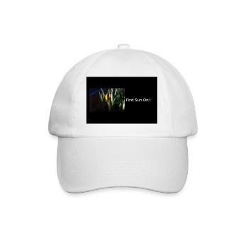 Streetwear First Sun On - Casquette classique - blanc/blanc - Devant