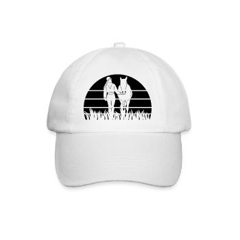 Cavalier - Casquette classique - blanc/blanc - Devant