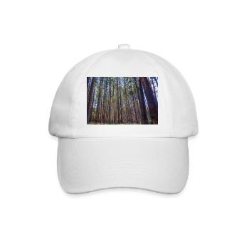 Wald - Baseballkappe - Weiß/Weiß - Vorne