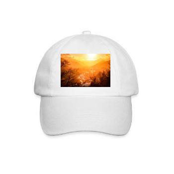VALLÉE D’OR - Casquette classique - blanc/blanc - Devant