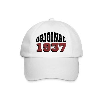 Original 1937 - Baseball Cap - white/white - Front