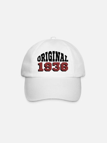 Original 1936 - Baseballkappe - Weiß/Weiß