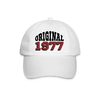 Original 1977 - Baseball Cap - white/white - Front