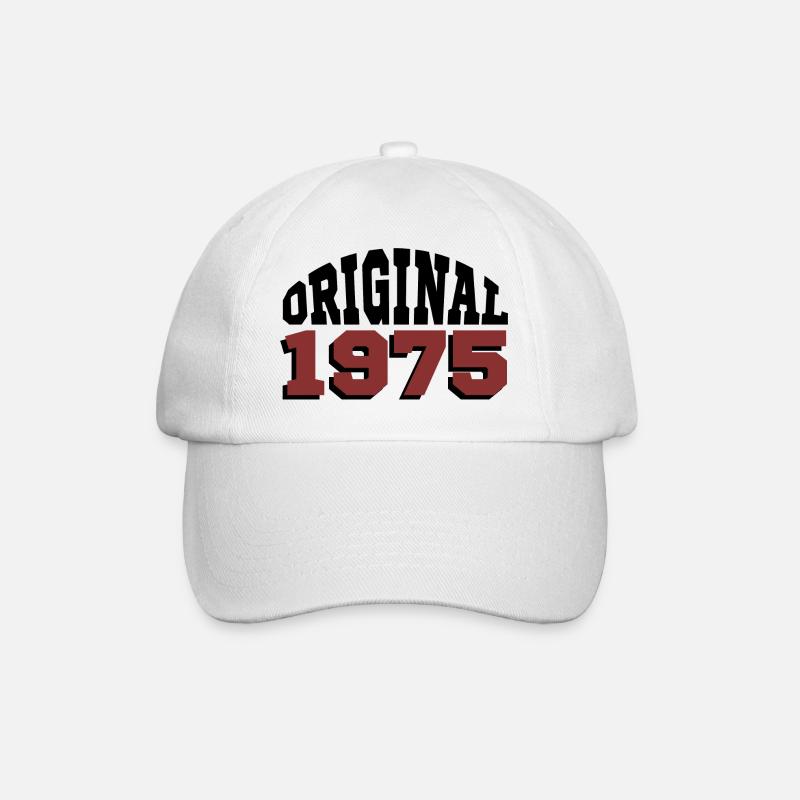 Original 1975 - Casquette classique - blanc/blanc