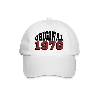 Original 1976 - Baseballkappe - Weiß/Weiß - Vorne