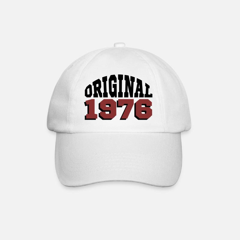 Original 1976 - Baseball Cap - white/white