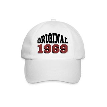 Original 1969 - Baseball Cap - white/white - Front