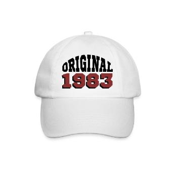 Original 1983 - Baseballkappe - Weiß/Weiß - Vorne