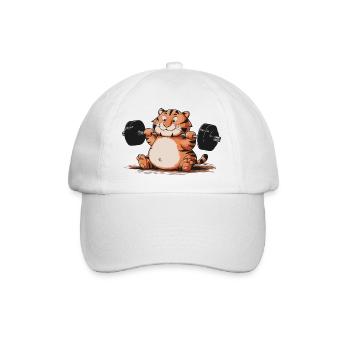 GYMNASE TIGRE - Casquette classique - blanc/blanc - Devant