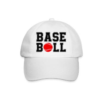 base-ball - Casquette classique - blanc/blanc - Devant