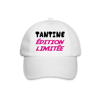 TANTINE édition limitée - Casquette classique - blanc/blanc - Devant