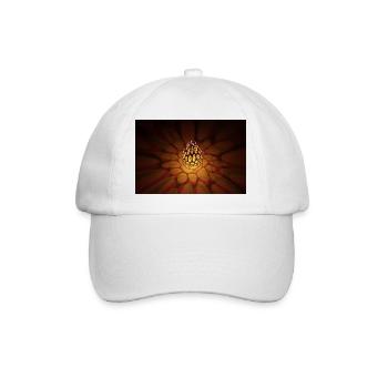 LIGHT VORONOÏ - Casquette classique - blanc/blanc - Devant