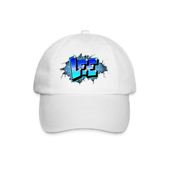 Graffiti LEE gift kid birthday - Baseball Cap - white/white - Front