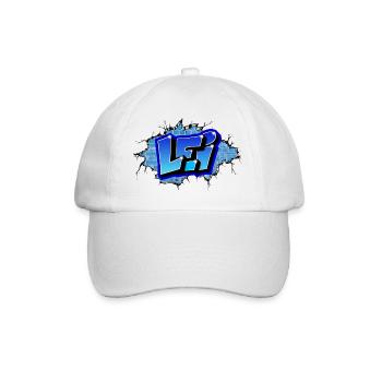 GRAFFITI FIRST NAME LEI PRINTABLE BY MAX THE TAGGER - Baseball Cap - white/white - Front