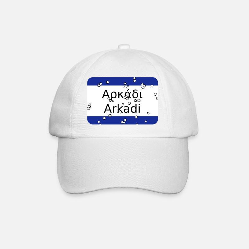 mg arkadi - Baseballkappe - Weiß/Weiß