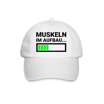 Renforcement musculaire Fitness Musculation Athlètes - Casquette classique - blanc/blanc - Devant
