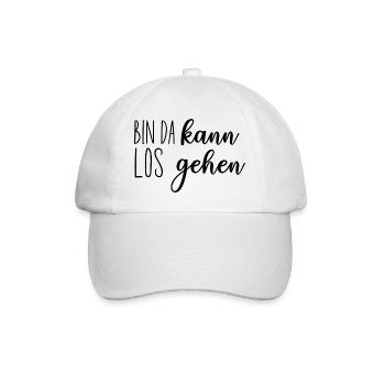 Formation Poker Bingo Sports Travail - Casquette classique - blanc/blanc - Devant