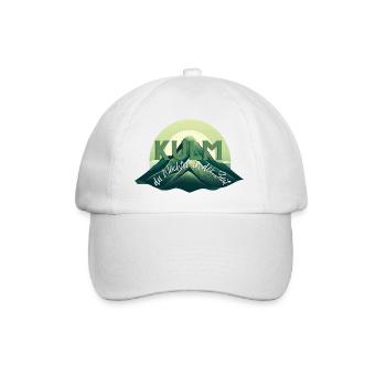 Kulm du Wächter in der Zeit - Baseball Cap - white/white - Front