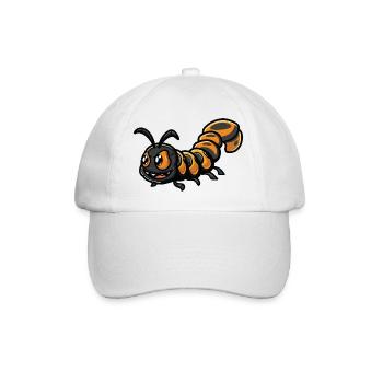 Mille-pattes - Casquette classique - blanc/blanc - Devant
