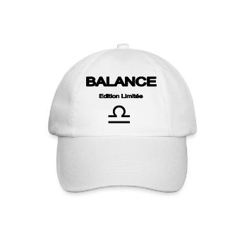 BALANCE SIGNE ASTRO ELEGANT - Casquette classique - blanc/blanc - Devant