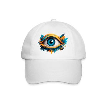 Eye - Baseballkappe - Weiß/Weiß - Vorne