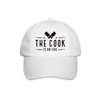 Fun gifts for men who love to cook - Baseball Cap - white/white - Front