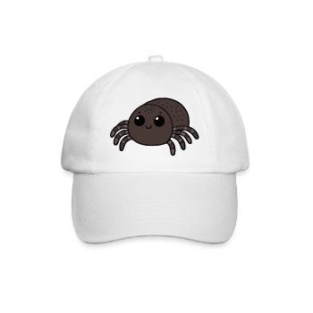 Spinne Vogelspinne - Baseballkappe - Weiß/Weiß - Vorne