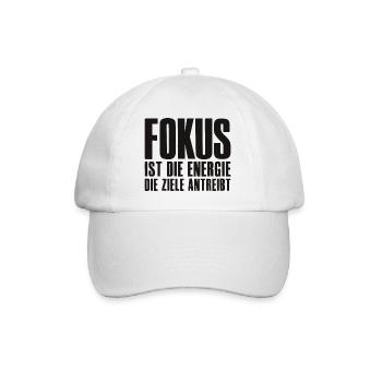 Success Saying for Founder Entrepreneur Startup - Baseball Cap - white/white - Front