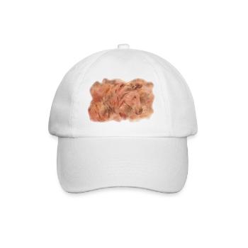Fantasy horse. Watercolour horse. - Baseball Cap - white/white - Front